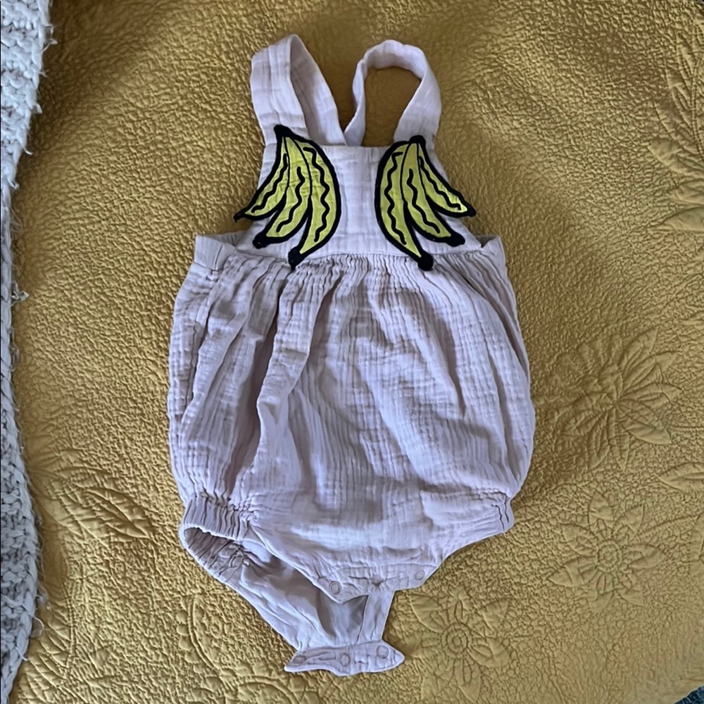 Stella McCartney Baby Romper with banana  Design 🍌